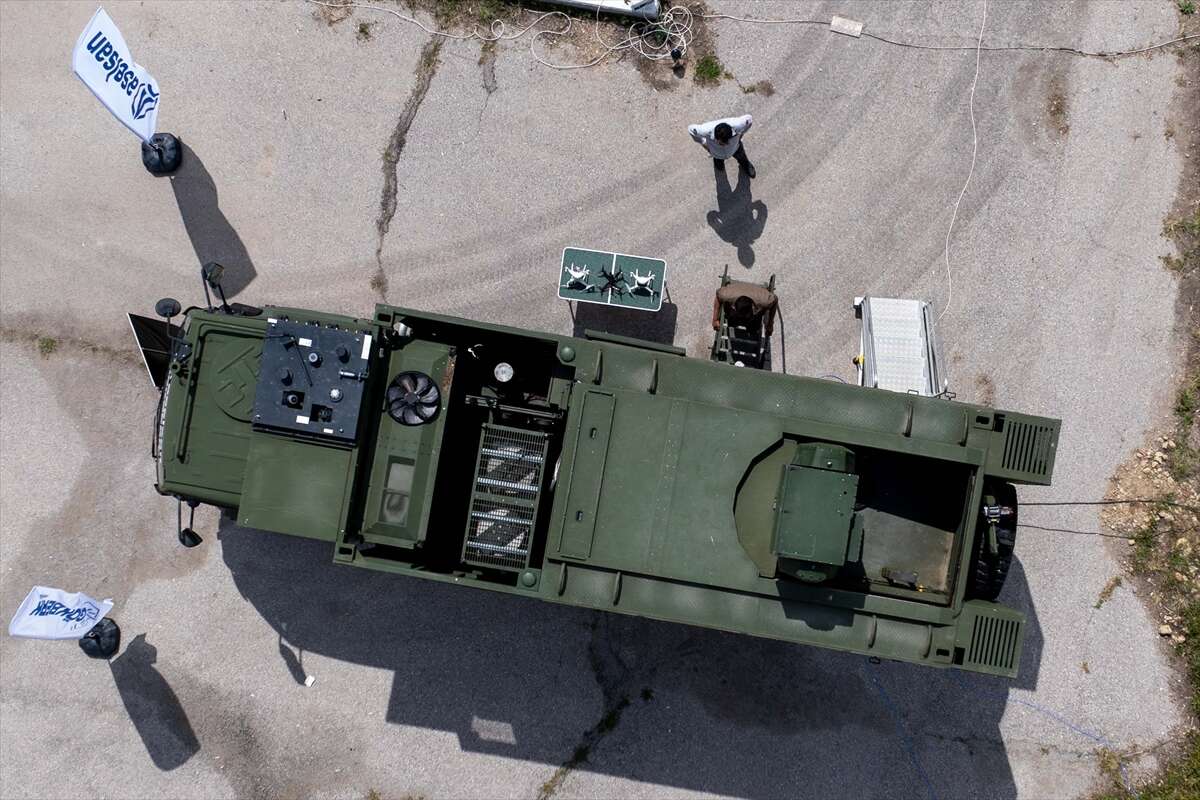 ÇELİKKUBBE gövde gösterisi yaptı! Dron sürüsüne karşı yerli kalkan devrede 6